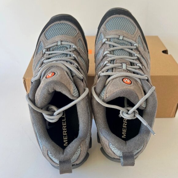 Merrell MOAB 3 Waterproof Granite Waterproof Women Hiking Boots Size 8.5 Wide - Picture 6 of 12